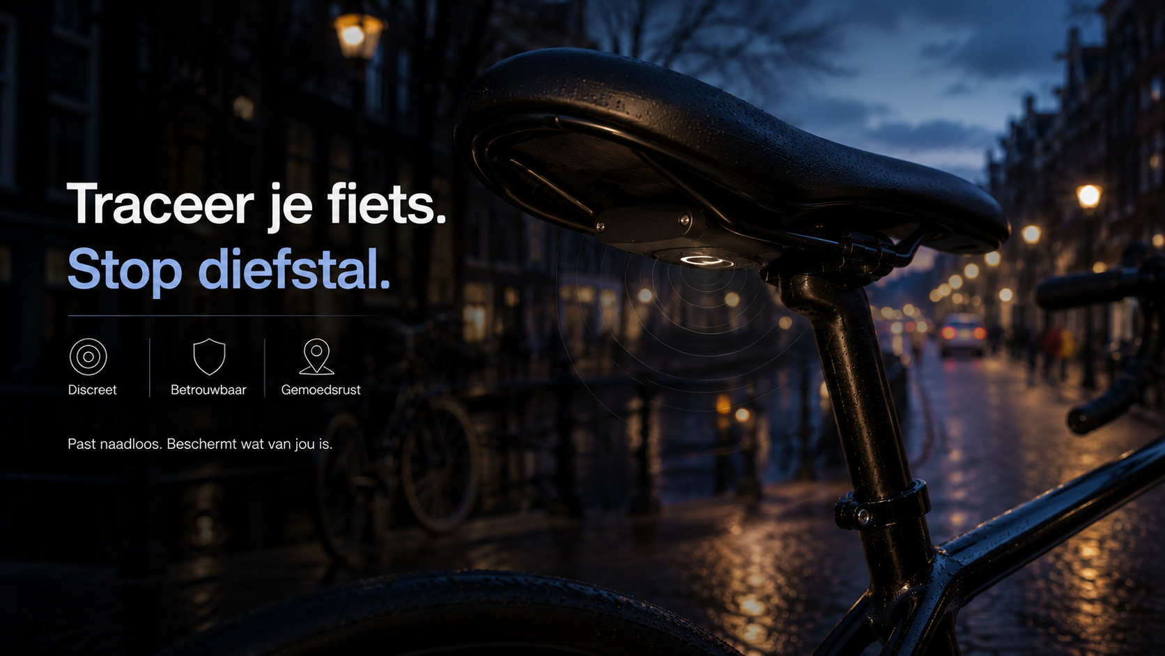 AirTag Fiets zadel bevestiging